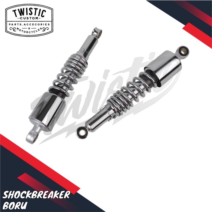 Shockbreaker Sok Shock Belakang Boru 310 31 cm Motor W175 Megapro Scorpio W250 British Custom