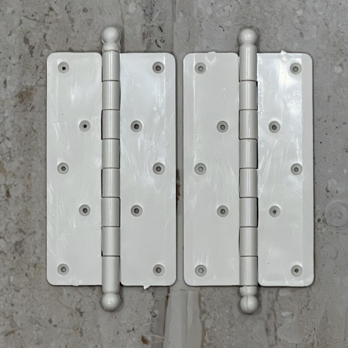 PROMO Engsel Pintu plastik (PVC) kamar mandi 6 inch pvc