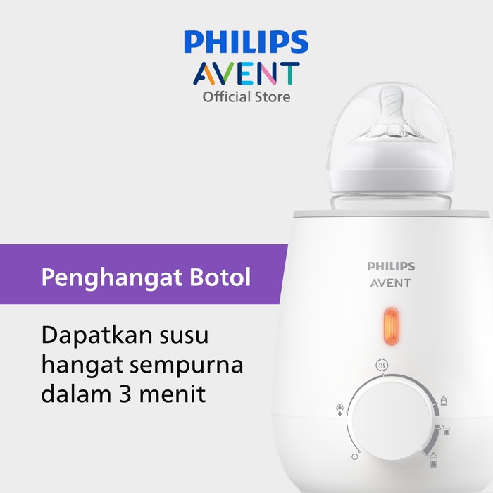 Avent Penghangat ASI Penghangat Susu / ASI Cepat Hangatkan Susu Secara Merata dalam 3 Menit