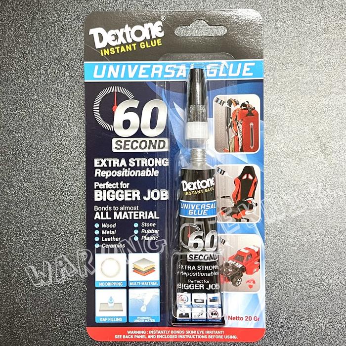 

DEXTONE EXTRA STRONG 60 SECOND UNIVERSAL GLUE - LEM UNIVERSAL ISI 20 Gram