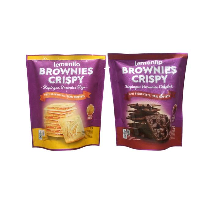 

Lemonilo Brownies Crispy 35gr - Camilan Sehat