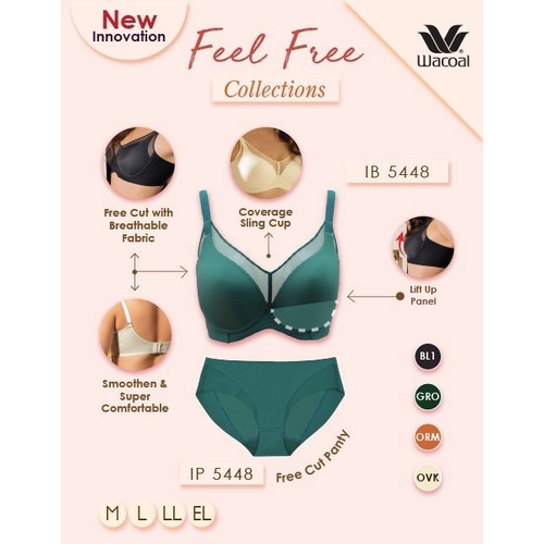 Wacoal Feel Free Ib 5448 - Tanpa Kawat