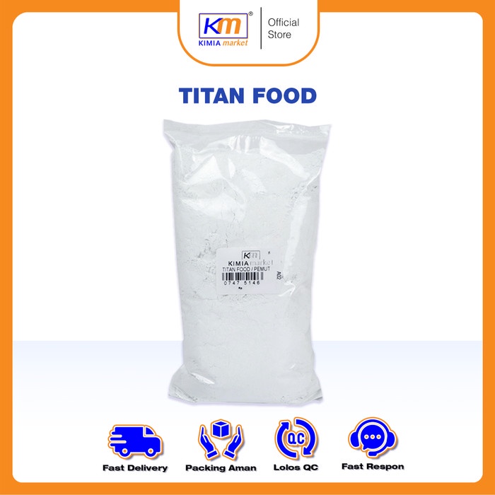 

Ready Stok" Titanium Dioxide Foodgrade /Bahan Dasar Pemutih Makanan