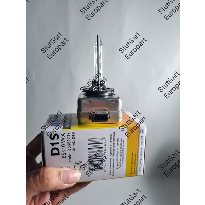 Bohlamp Philips Hid Xenon D1S 35W Audi Vw Bmw Mercedes Lampu Hid