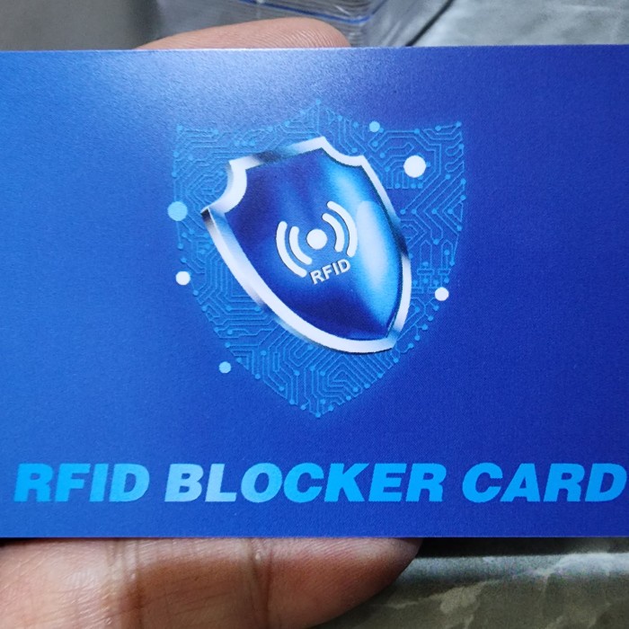 

scanner guard card,rfid blocker, ukuran ktp, masuk dompet