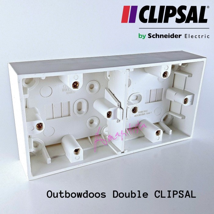 OB DUS OUTBOW DUS / OUTBOW DOOS DOUBLE Kotak SCHNEIDER CLIPSAL CLASSIC
