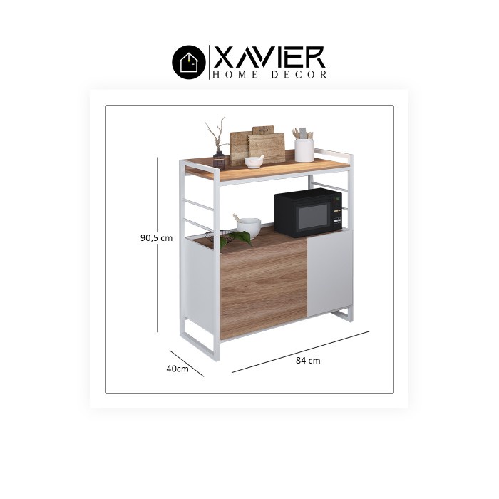 TERBARU Rak Dapur Murah Serbaguna CLEO - Xavier Home Decor