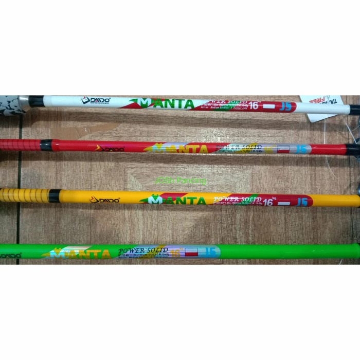 Ready Joran Daido Manta JS 150 165 180 210 240 fiber solid murah