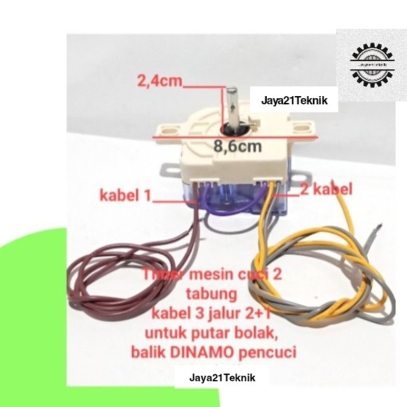 Timer mesin cuci Sanken 2 tabung