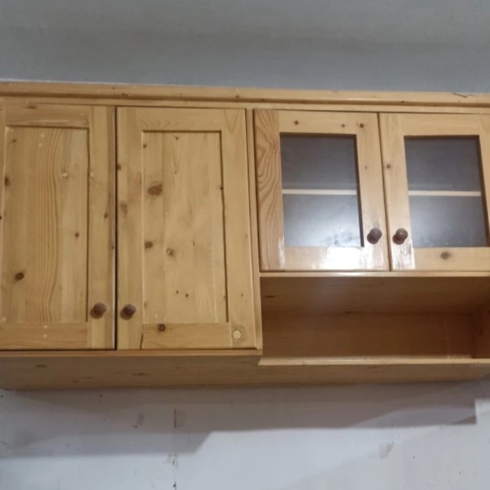 LIMITED EDITION kichen set dapur lemari gantung jati Belanda