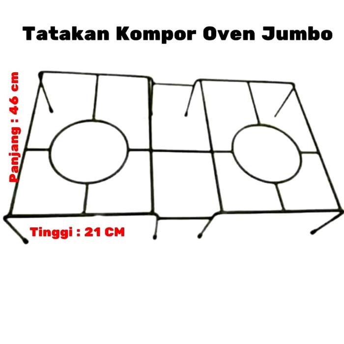 Rangka Besi Untuk Kompor Rinnai Jumbo 2 Tungku