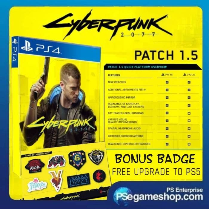 PS4 CYBERPUNK 2077 (R3/ENGLISH) ORIGINAL QUALITY