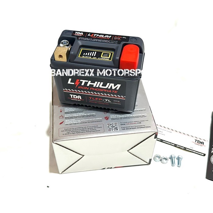 Aki Motor TDR Lithium Iron TLFP-7L For R15-XSR-WR 155-MX King-VIxion DiskonJual MurahHarga