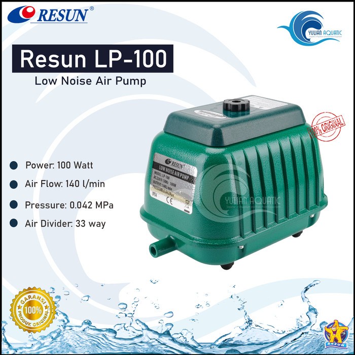 Pompa Udara Aerator Resun LP - 100