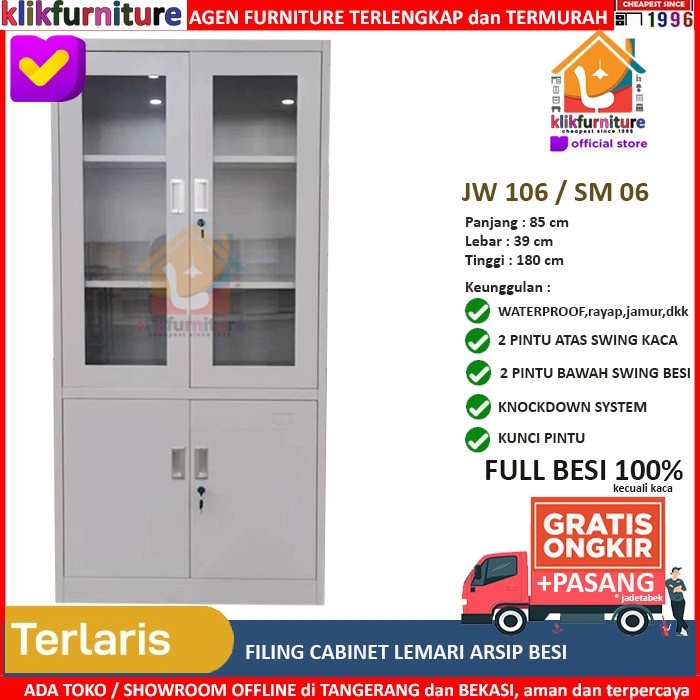 

Lemari Arsip Besi 4 Pintu Swing Sm 06