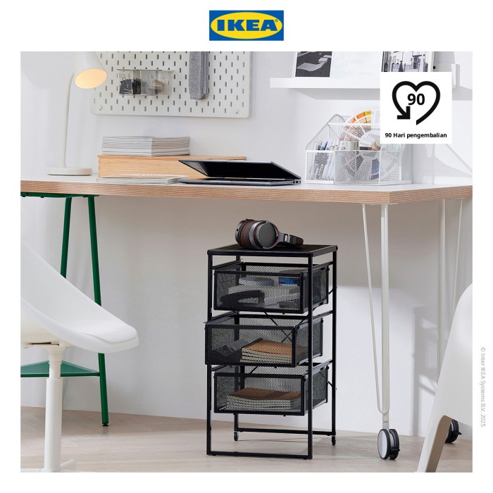 

Ikea Lennart Lemari Laci Untuk Dokumen Hitam