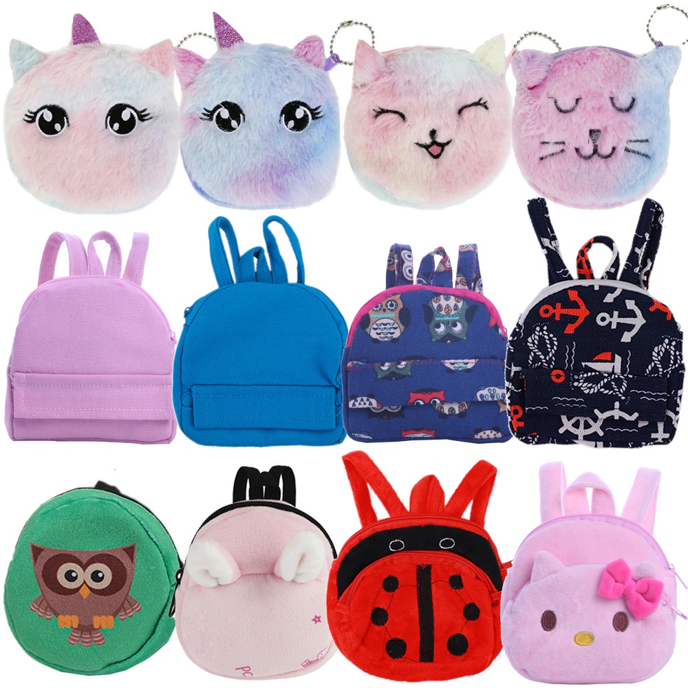 Fashion Bags Lastest Backpacks Fit 18Inch American Doll& 43 Cm Reborn Baby Doll Clothing