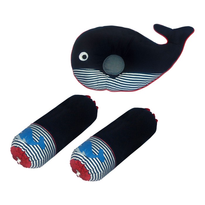 Dialogue Baby Bantal Guling Set Whales Series DLB3347