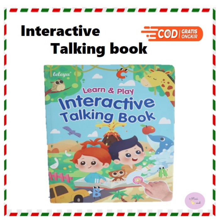 SALE  BUKU INTERAKTIF ANAK BISA BERSUARA/ BUKU BELAJAR ANAK DENGAN SUARA/ BUKU EDUKASI ANAK