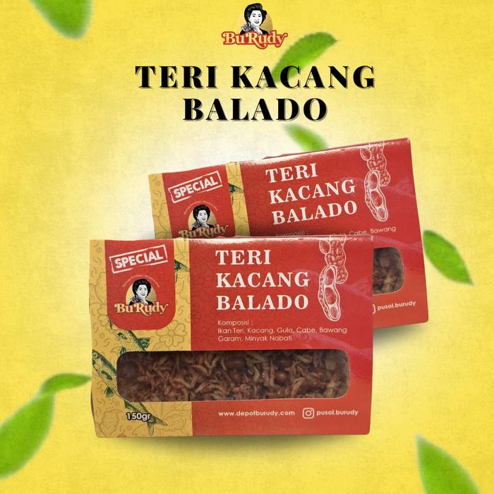 

terbaru !!! teri kacang balado kemasan kotak dengan kemasan besar ready