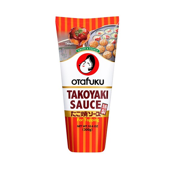 

Otafuku Takoyaki Sauce For Topping Sweet & Savory / Saus Jepang 300 Gr