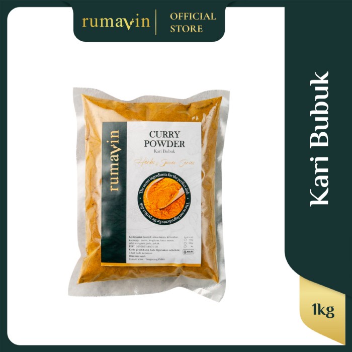 

Rumavin - Premium Rempah Curry Powder / Kari Bubuk