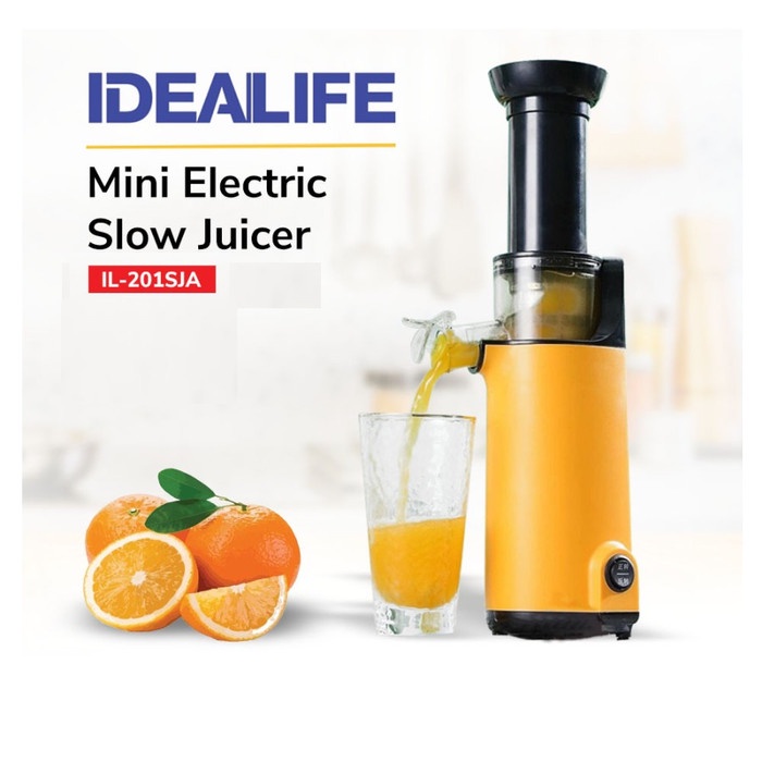 IDEALIFE IL-201SJA Mini Electric Slow Juicer Idealife