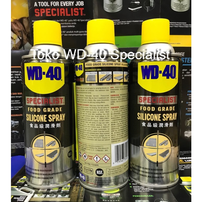 WD40 FOOD GRADE SILICONE SPRAY/WD 40 FOOD GRADE SILICONE SPRAY