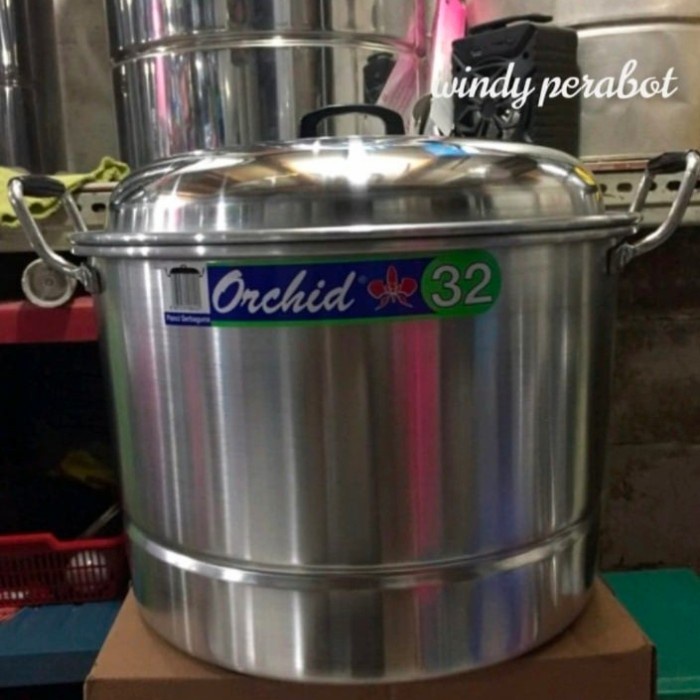 Dandang Serbaguna/ Langseng Nasi ORCHID No 32(6Liter Nasi) ORCHID