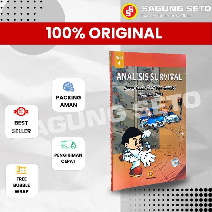 

SALE !!! BUKU ANALISIS SURVIVAL DASAR-DASAR TEORI DAN APLIKASI SERI-4 - M. SOPIYUDIN DAHLAN READYY