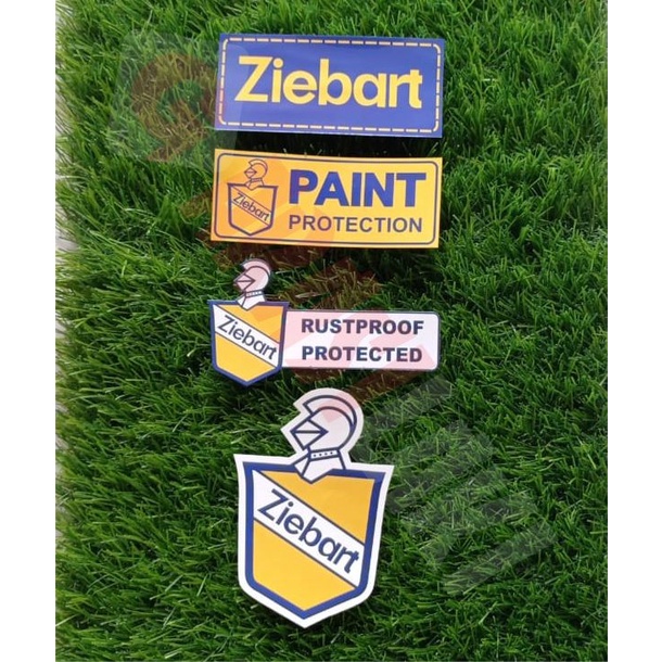 STICKER ZIEBART PAKET HEMAT