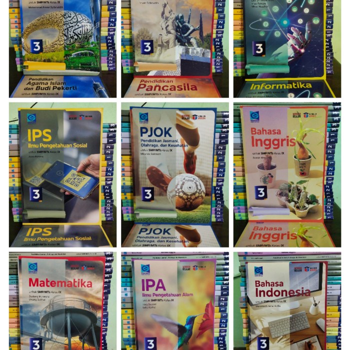 

SALE !!! BUKU PAKET SMP KELAS IX/9 KURIKULUM MERDEKA PENERBIT GRAFINDO READYY