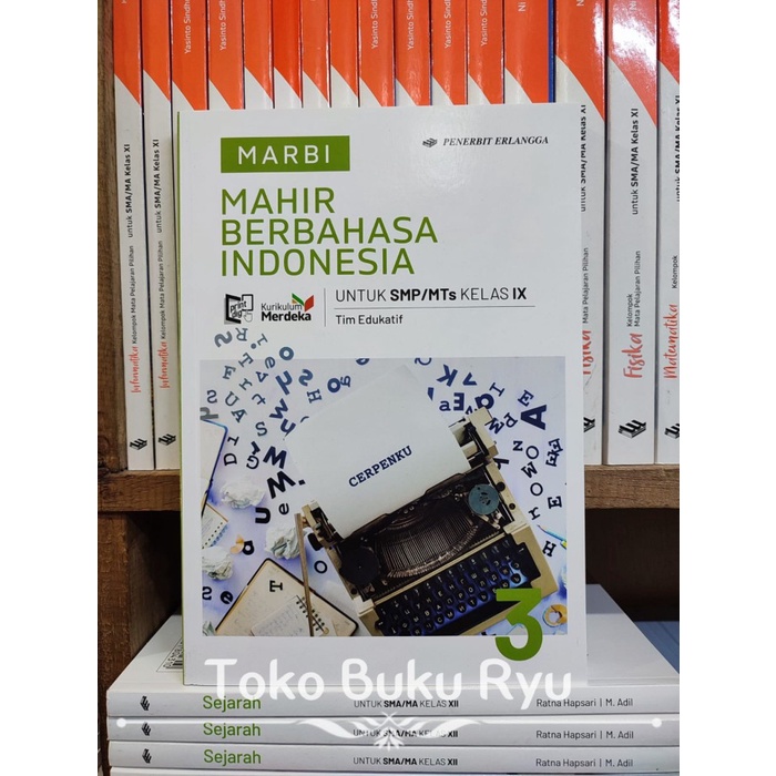 

SALE !!! BUKU MARBI MAHIR BERBAHASA INDONESIA KELAS 3/9 SMP MERDEKA ERLANGGA READYY