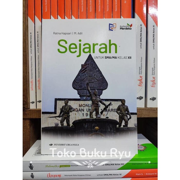 

SALE !!! BUKU SEJARAH KELAS 3/12 SMA KURIKULUM MERDEKA ERLANGGA READYY