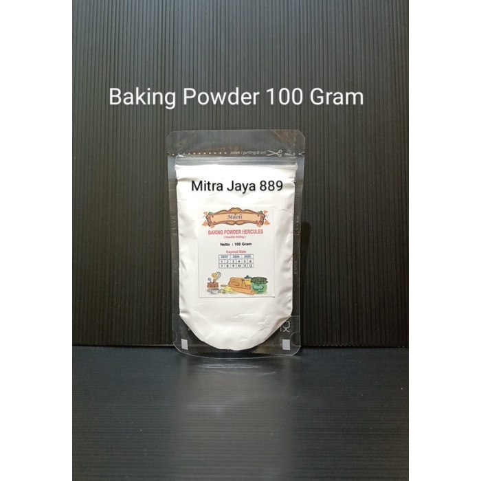 

Ready Stok" Hercules Baking Powder Double Acting 100 Gram / Tepung Pengembang Kue
