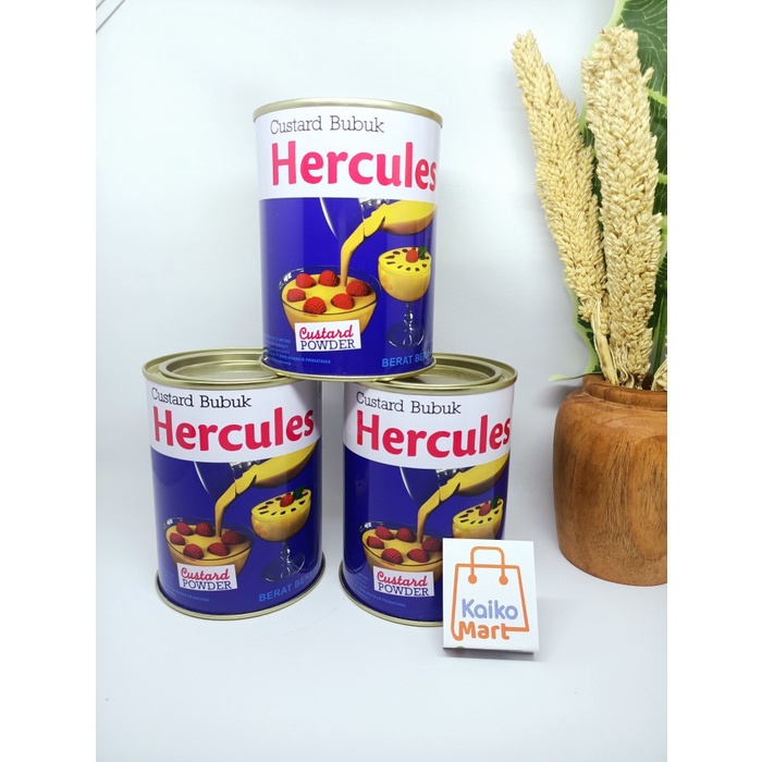 

Ready Stok" Hercules Tepung Custard Bubuk 300Gr