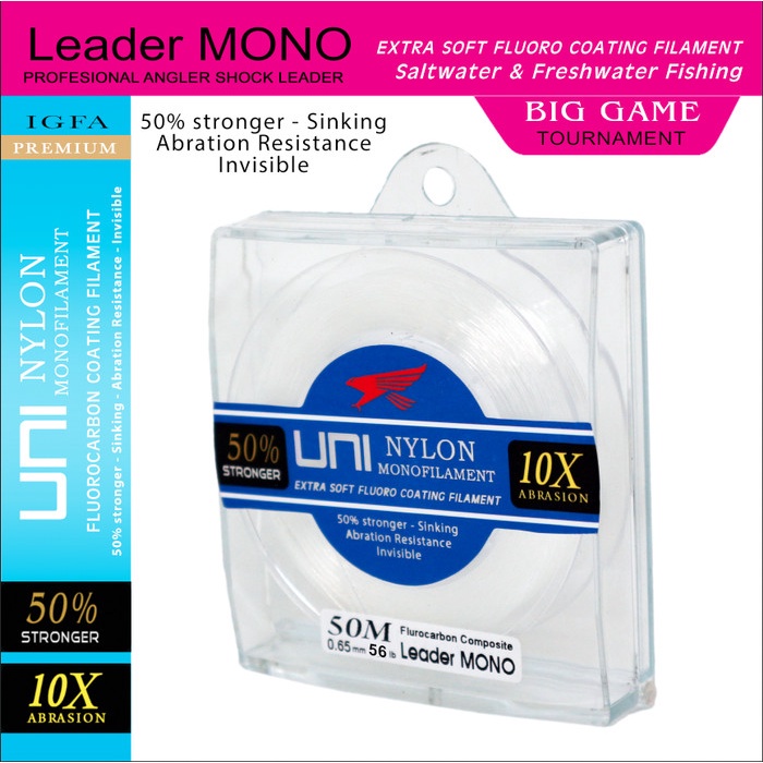 Senar Leader Falcon Uni Nylon 50 Meter