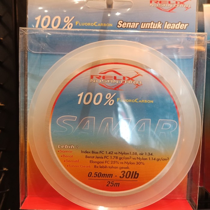 Senar Leader Samar 30 Lb 100% Flurocarbon
