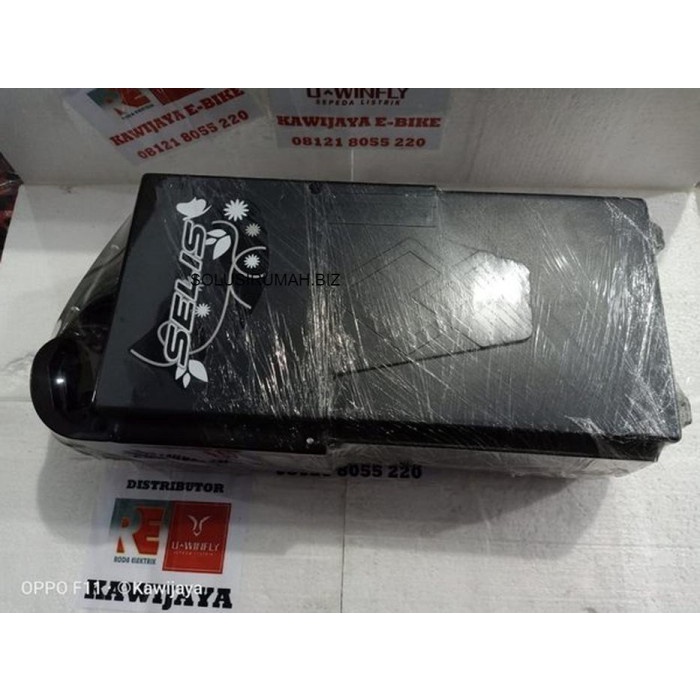 Buruan serbu] Box Baterai 36V 12AH Bok non Aki Sepeda Listrik SELIS Butterfly Helena
