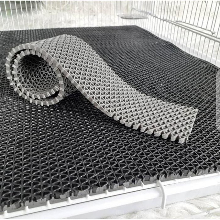 Alas Kandang Karet Tatakan Kotoran Hewan Sugar Glider Kucing Musang