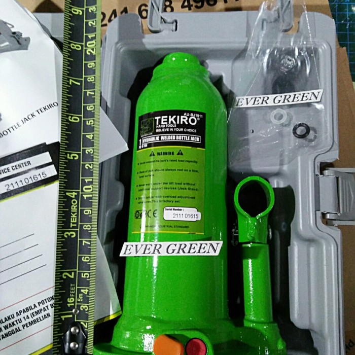 Dongkrak Botol 6 Ton TEKIRO Original Dongkrak Mobil - Hidrolik Jack T