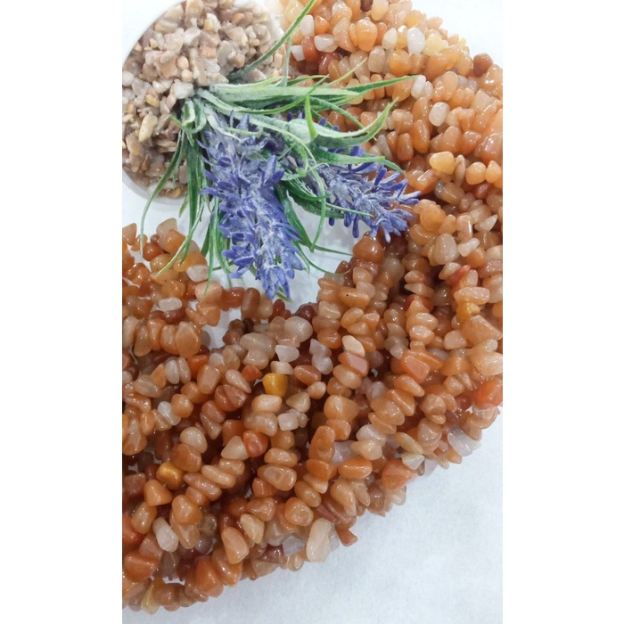 

```````] Batu Pecah Carnelian/manik bahan perhiasan