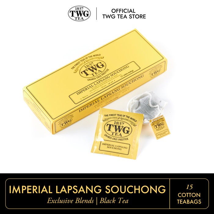 

TWG Tea Imperial Lapsang Souchong, Cotton Teabag