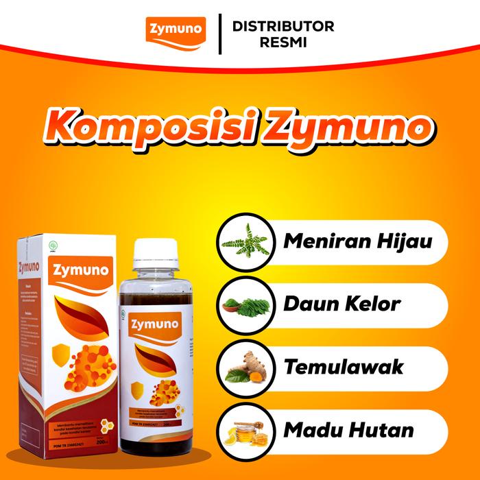 

5 Botol Madu Zymuno Original Bantu Jaga Imunitas dan Keluhan Benjolan Honey Sirup herbal