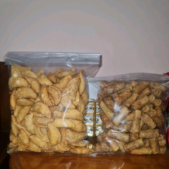 

PAKET BUNDLING SUMPIA UDANG ISTIMEWA KEMASAN 500 GRAM & PASTEL UDANG 500 GRAM,TOTAL 1KG Food