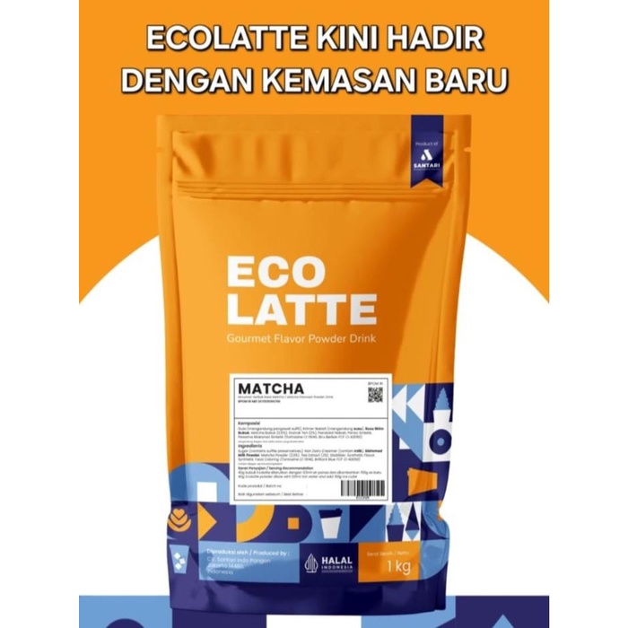 

Ecolatte Taro 1 Kg Serbuk Bubuk Powder Drink Minuman Cocok Untuk Usaha Umkm BPOM Halal t