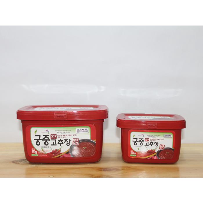 

Gungjung Gochujang Hot Pepper Taste / Pasta Cabai Pedas Korea 500g Halal Sauce