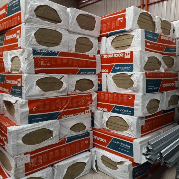 Rockwool Peredam Suara ROCKWOOL Density 80kg/m3
