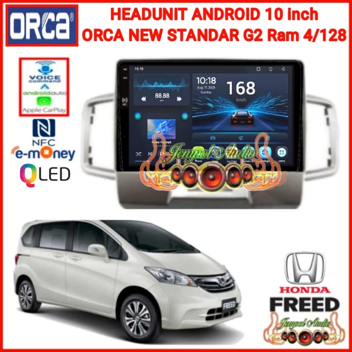 Terbatas Head Unit Android Orca 10 Inch Oem Honda Freed