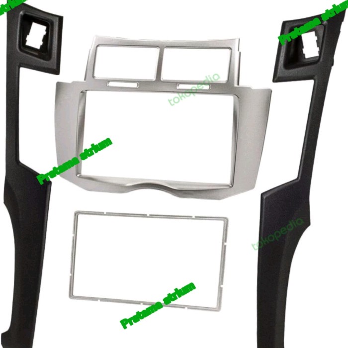 Bagus Frame Tape Toyota Yaris Tahun 2009-2013 Layar 7"Inch